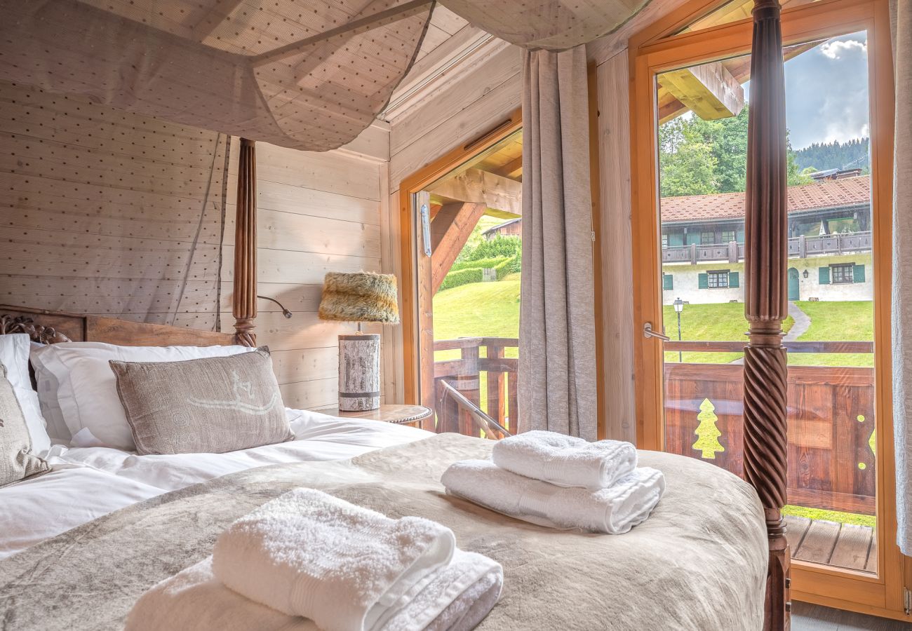 Appartement à Les Gets - Bright + Elegant + Easy walk to the piste | 8ppl | Le Cerf