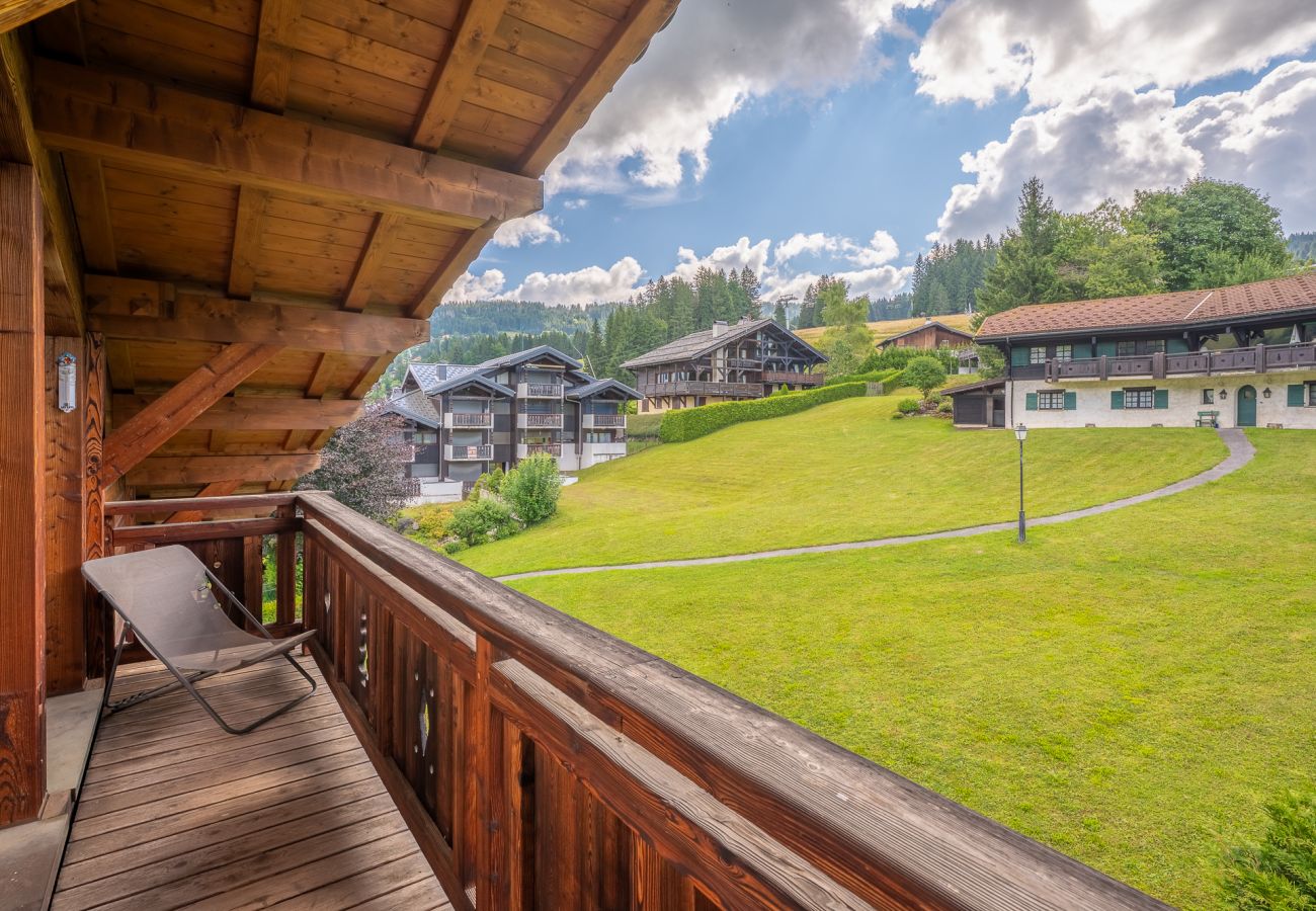 Appartement à Les Gets - Bright + Elegant + Easy walk to the piste | 8ppl | Le Cerf