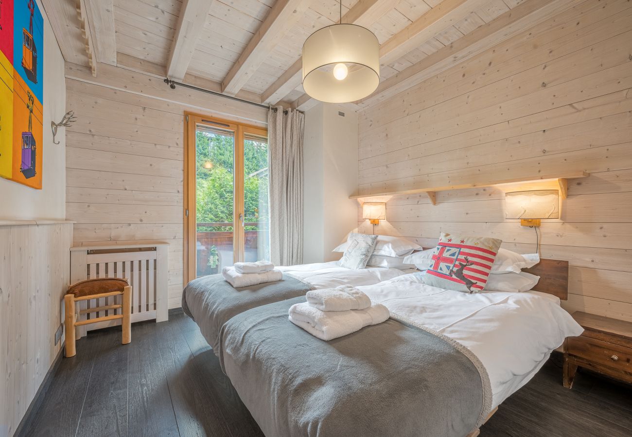 Appartement à Les Gets - Bright + Elegant + Easy walk to the piste | 8ppl | Le Cerf