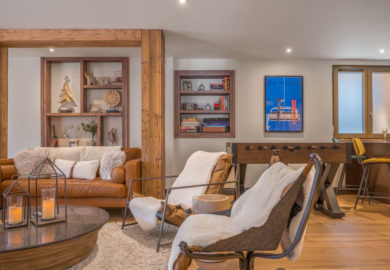 Appartement à Les Gets - Luxury,newly finished middle of town + Spa access | 8ppl | Coin Cache