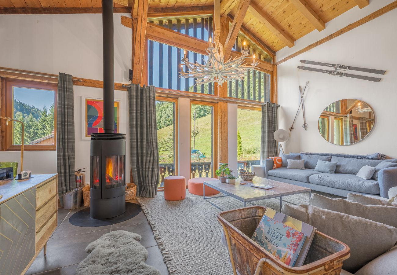 Chalet à Les Gets - Hot tub - Sauna - Minibus - Homely | 11+3 ppl | Ferme Liberte