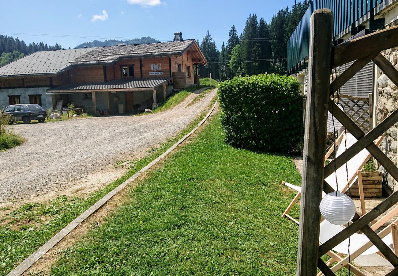 Studio à Les Gets - Perfect ski in/ski out with Bath! | 2ppl | Studio Grizzli 