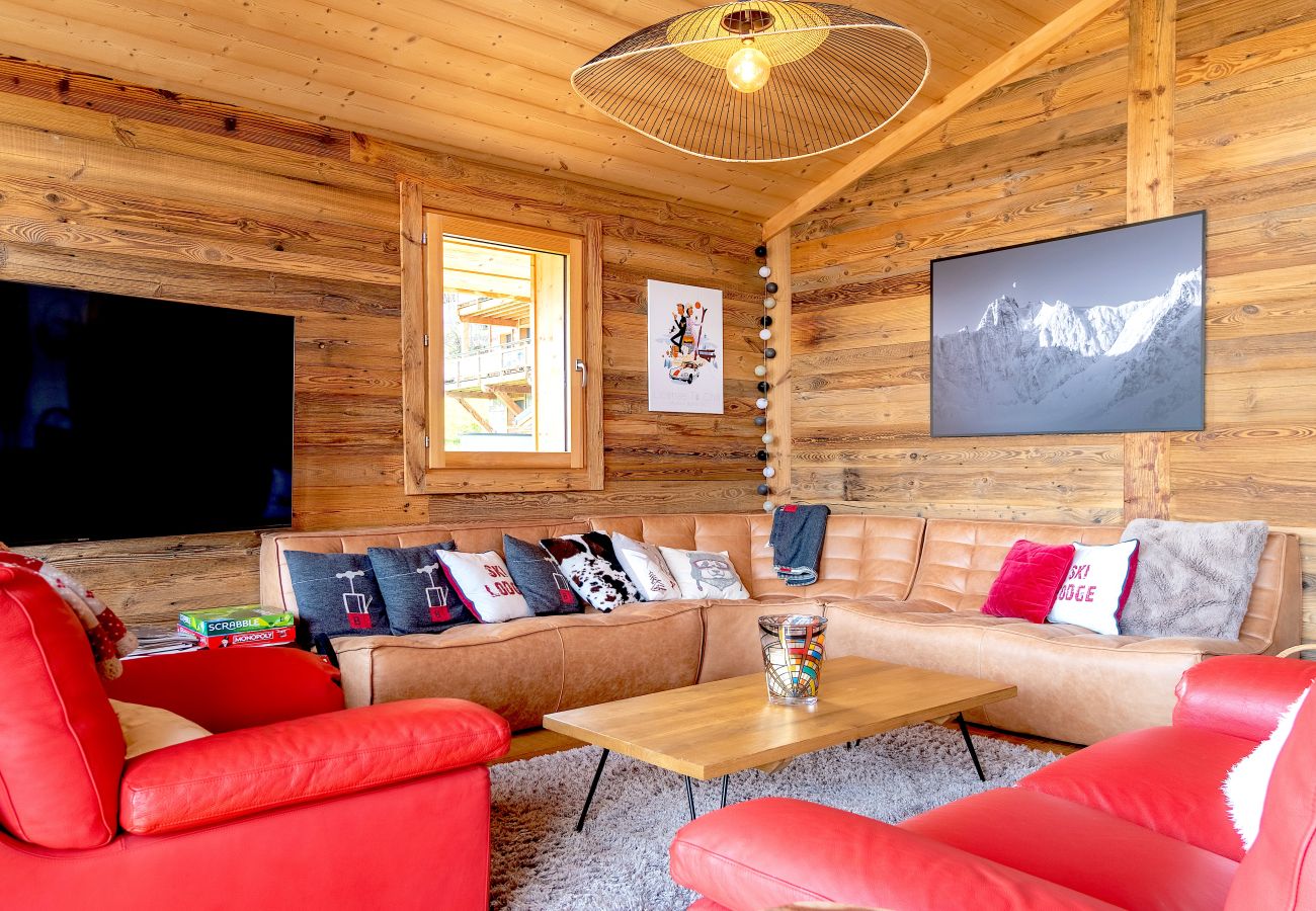 Appartement à Les Gets - Stunning vista with large Hot Tub balcony | 10ppl | Le Rocher