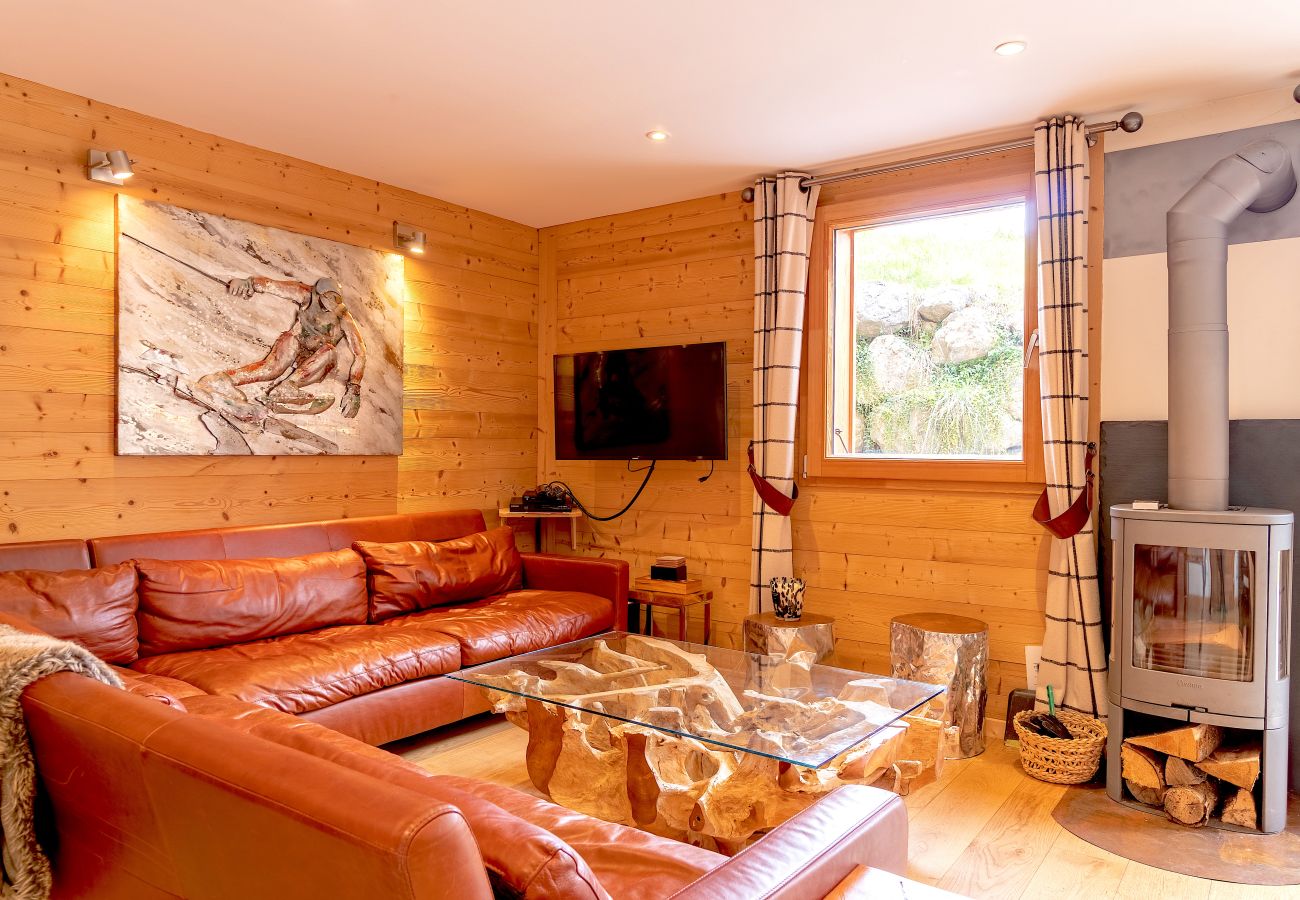 Chalet in Les Gets - Cosy and modern with a fire | 6+2 ppl | Chalet Fred 