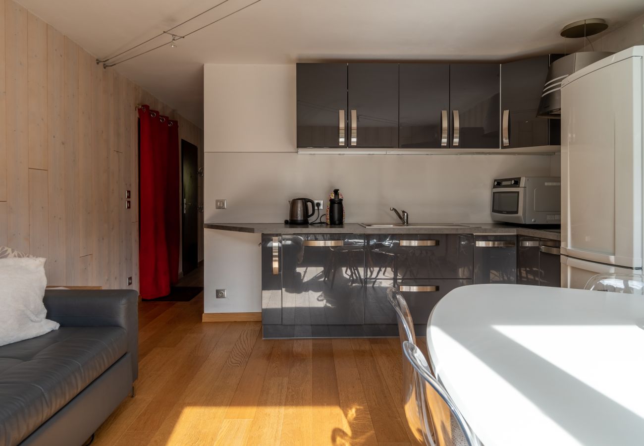 Appartement in Les Gets - EPIC views, Ski in, ski out | 5 ppl | Apart Grizzli 