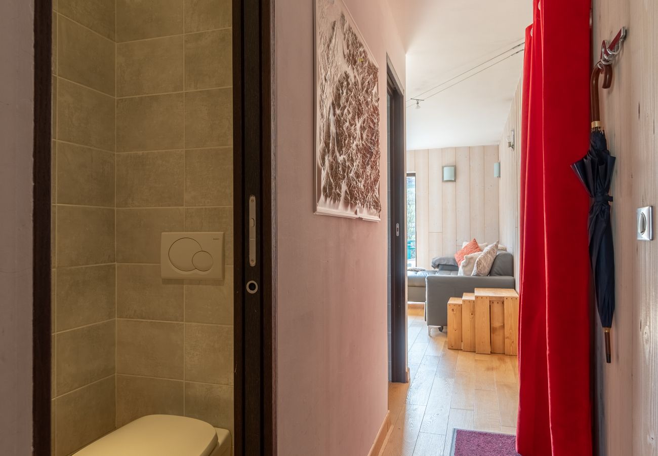 Appartement in Les Gets - EPIC views, Ski in, ski out | 5 ppl | Apart Grizzli 