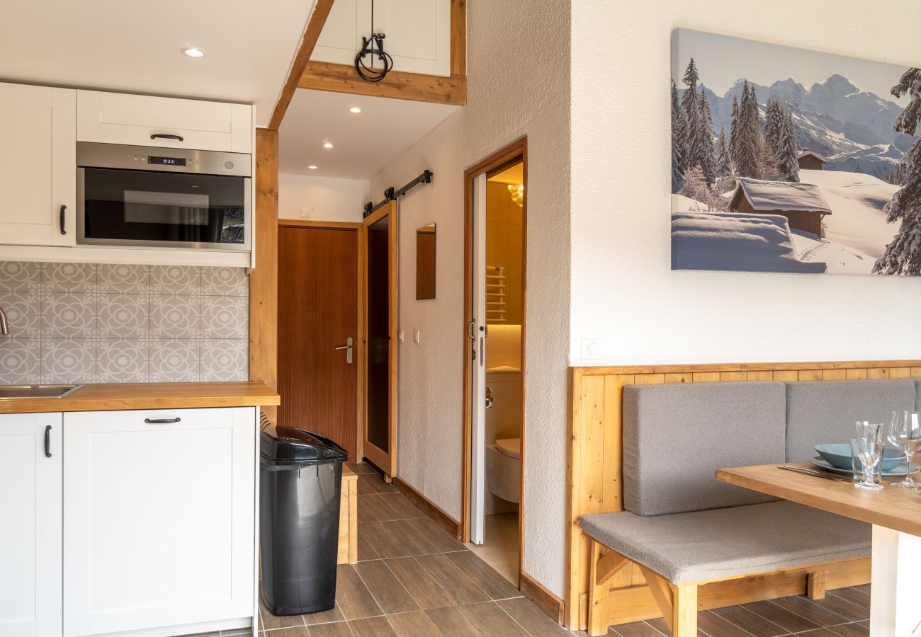 Appartement in Les Gets - Scandinavian Snug Ski In - ski out | 2+2 ppl | Loft Grizzli