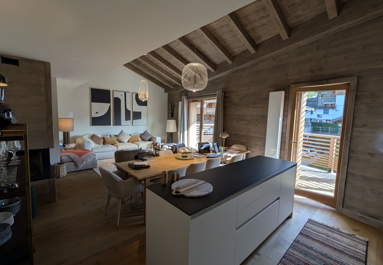 Appartement in Les Gets - Central Penthouse with Luxury Feel and Fireplace | 10+1ppl |Norma Jeane