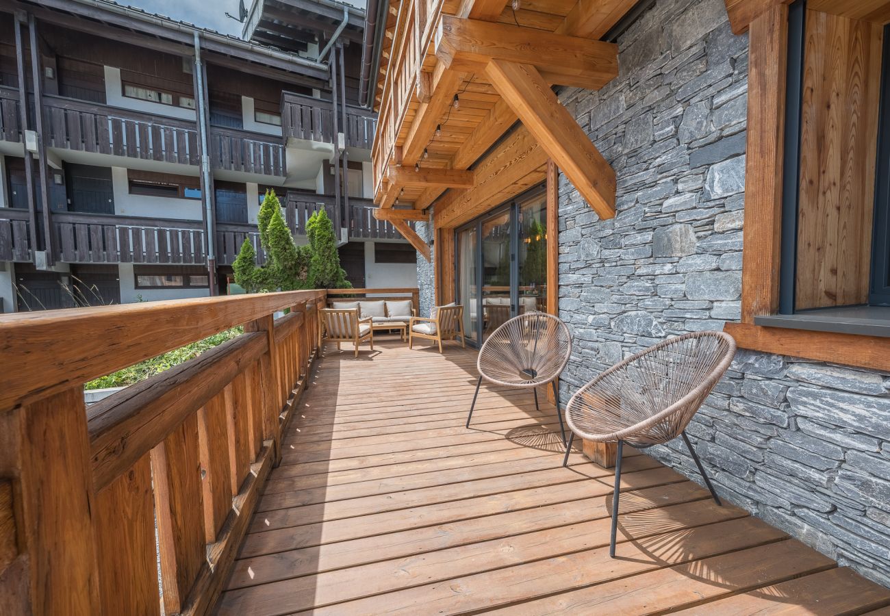 Apartment in Les Gets - Luxury,newly finished middle of town + Spa access | 8ppl | Coin Cache